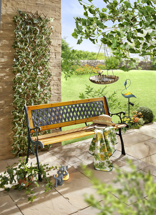 Gartendekoration - Solarstecker «Kranich», in Farbe BUNT Ansicht 1