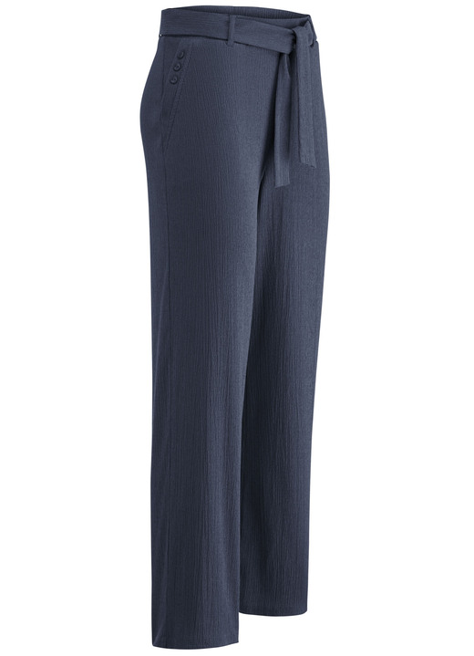 Hosen in Schlupfform - Hose mit abnehmbarem Bindeband Hosen in Schlupfform - Hose mit abnehmbarem Bindeband, in Größe 018 bis 054, in Farbe MARINE