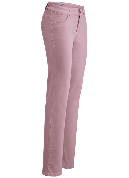 Jeans - Magic-Jeans in 5-Pocket-Form, in Größe 017 bis 050, in Farbe ALTROSA Ansicht 1