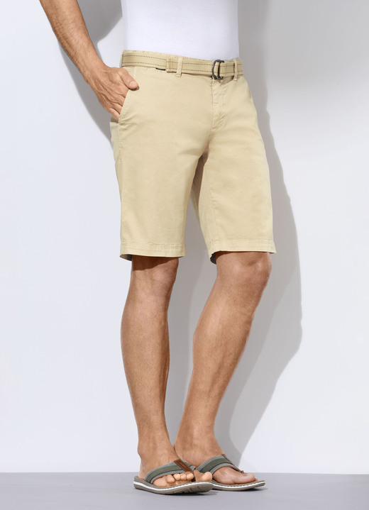Shorts & Bermudas - Lässige Bermudas von «Redpoint» in 3 Farben, in Größe 046 bis 064, in Farbe KITT Ansicht 1