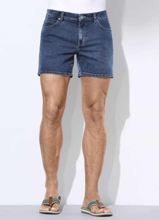 Shorts & Bermudas - Jeans-Shorts von «Paddock's» in 2 Farben, in Größe 046 bis 062, in Farbe JEANSBLAU Ansicht 1
