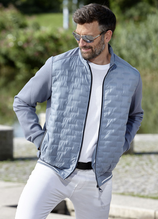 Kurzjacken & Blousons - Blouson von «New Canadian», in Größe 048 bis 062, in Farbe RAUCHBLAU Ansicht 1