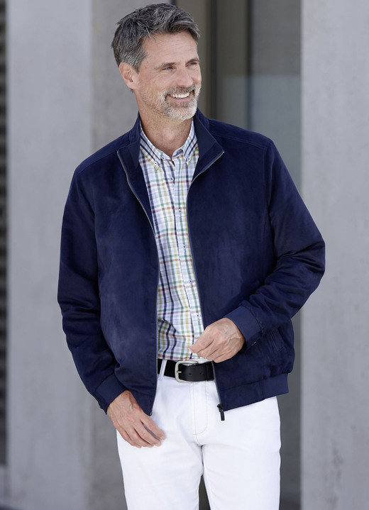 Kurzjacken & Blousons - Blouson von «Cabano», in Größe 024 bis 064, in Farbe MARINE Ansicht 1