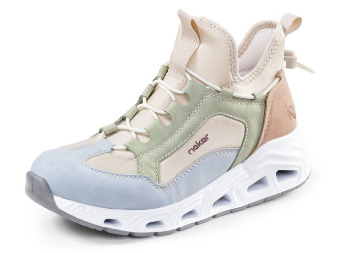 Stiefel & Stiefeletten - Rieker, stylische Damen-Boots, Weite G, mit herausnehmbarem Fussbett, in Größe 036 bis 043, in Farbe MULTICOLOR Ansicht 1