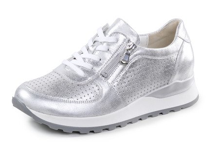 Waldläufer Schnür-Sneaker aus Nappaleder