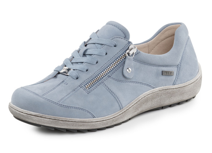 Slipper & Schnürschuhe - ELENA EDEN, bequeme Damen-Schnürschuhe, Weite H, mit herausnehmbarem Fussbett, in Größe 036 bis 042, in Farbe JEANS Ansicht 1