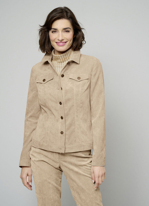Blazer - Blazer aus Cord Blazer - Blazer aus Cord, in Größe 038 bis 052, in Farbe CAMEL