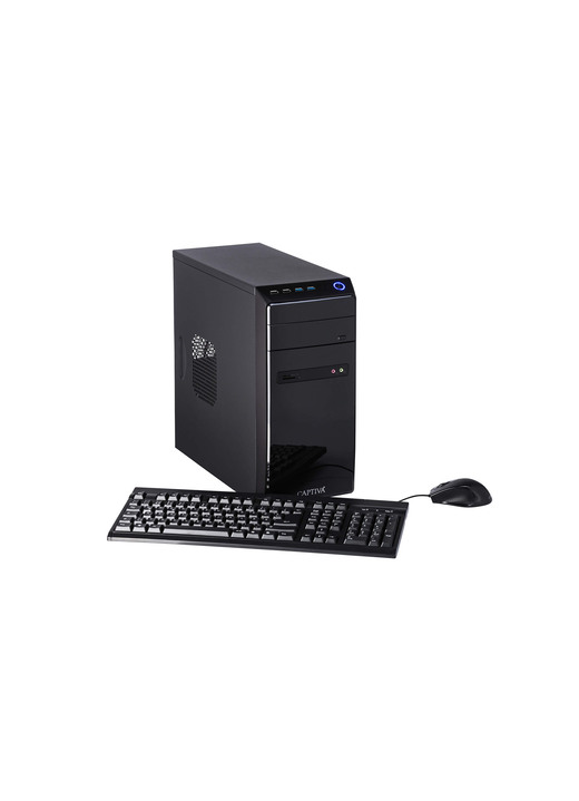 Computer & Elektronik - Für jeden Anspruch die passende Ausstattung: PC-Rechner-Set von Captiva, in Farbe SCHWARZ, in Ausführung I84-872. Der Leistungsstarke Ansicht 1