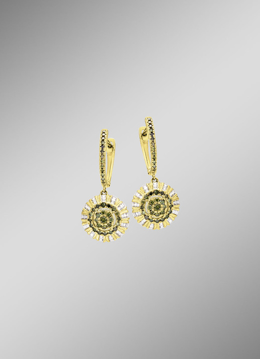 Ohrschmuck - Poetische Klappcreolen , in Farbe  Ansicht 1
