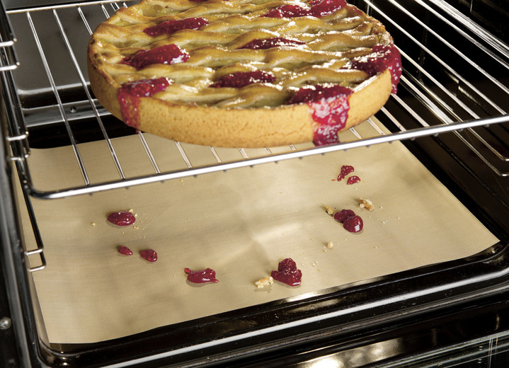 Backen - Wiederverwendbare Backofen-Schutzfolie, in Farbe BRAUN Ansicht 1