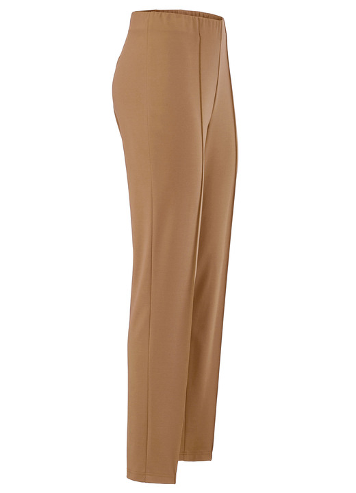 Hosen in Schlupfform - Hose mit angeschnittenem Bund Hosen in Schlupfform - Hose mit angeschnittenem Bund, in Größe 019 bis 054, in Farbe CAMEL