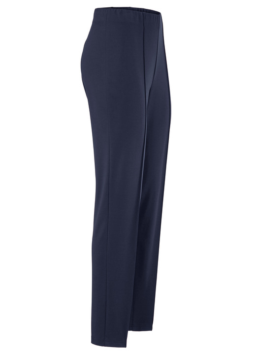 Hosen in Schlupfform - Hose mit angeschnittenem Bund Hosen in Schlupfform - Hose mit angeschnittenem Bund, in Größe 019 bis 054, in Farbe MARINE