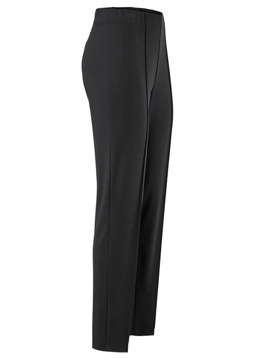 Hosen in Schlupfform - Hose mit angeschnittenem Bund, in Größe 019 bis 054, in Farbe SCHWARZ Ansicht 1