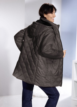 Jacke mit abnehmbarer Kapuze