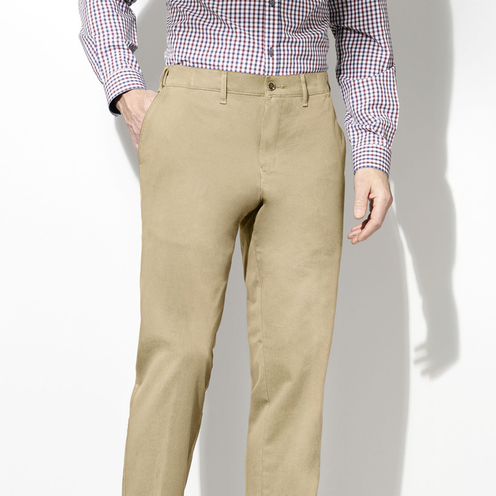 Hosen - Hose von «Francesco Botti» mit Komfortbund in 3 Farben Hosen - Hose von «Francesco Botti» mit Komfortbund in 3 Farben, in Größe 024 bis 062, in Farbe BEIGE