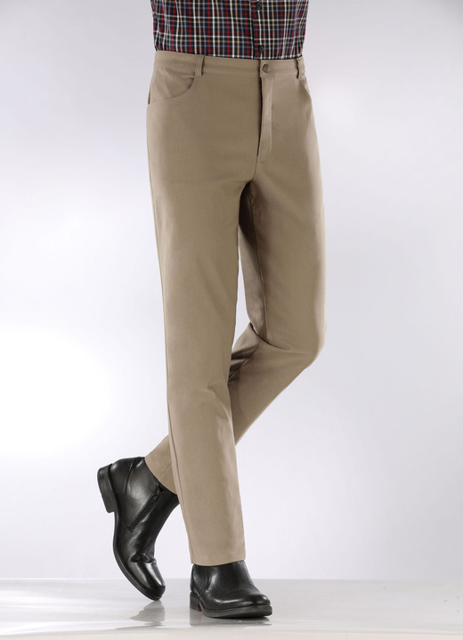 Hosen - Perfekte Thermohose von «Klaus Modelle» in 3 Farben Hosen - Perfekte Thermohose von «Klaus Modelle» in 3 Farben, in Größe 024 bis 060, in Farbe SANDBRAUN