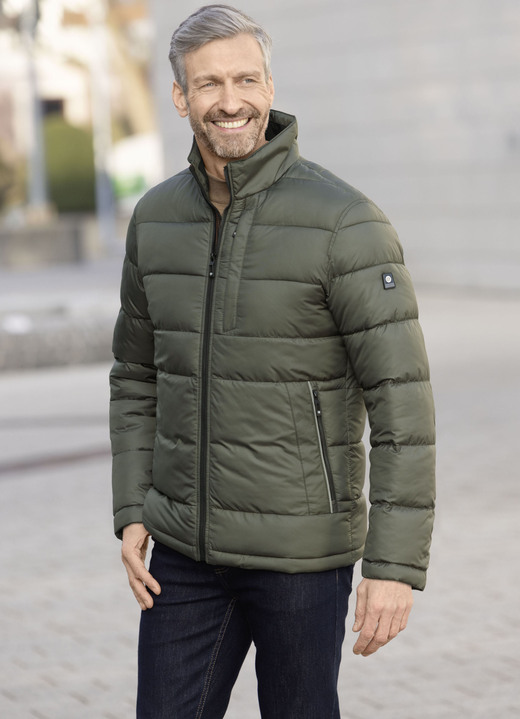 Jacken - Steppjacke von «Gate One», in Größe 048 bis 064, in Farbe OLIV Ansicht 1