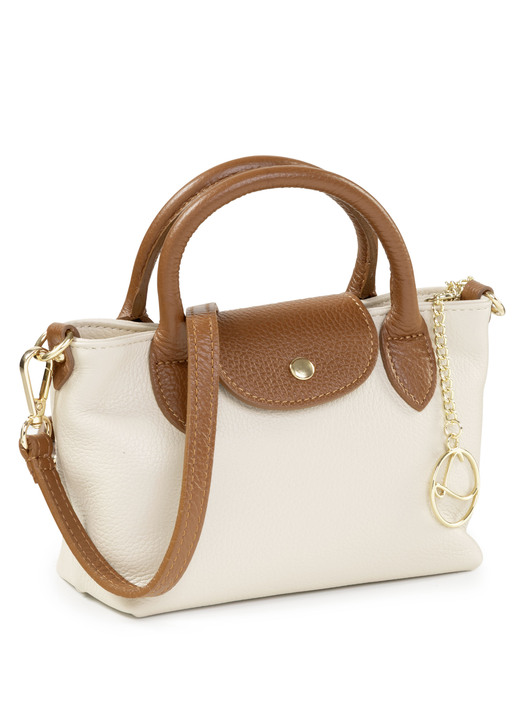 Taschen - Laurina, Mini-Tasche, Damen, mit abnehmbarem, verstellbarem Umhängeriemen Taschen - Laurina, Mini-Tasche, Damen, mit abnehmbarem, verstellbarem Umhängeriemen, in Farbe BEIGE-BRAUN