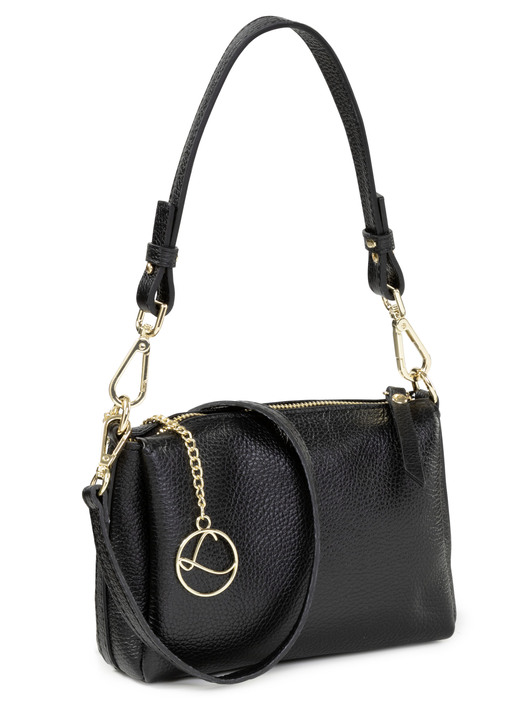Taschen - Laurina, Mini-Tasche, Damen, mit abnehmbarem, verstellbarem Umhängeriemen Taschen - Laurina, Mini-Tasche, Damen, mit abnehmbarem, verstellbarem Umhängeriemen, in Farbe SCHWARZ