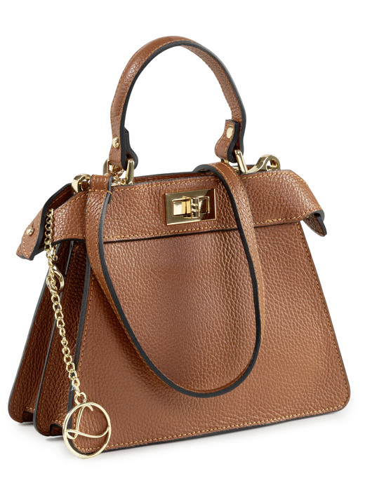 Taschen - Laurina, Mini-Tasche, Damen, mit abnehmbarem, verstellbarem Umhängeriemen Taschen - Laurina, Mini-Tasche, Damen, mit abnehmbarem, verstellbarem Umhängeriemen, in Farbe COGNAC