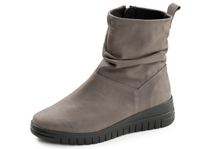 Stiefel & Stiefeletten - ELENA EDEN, bequeme Damen-Stiefeletten, Weite H, mit herausnehmbarem Fussbett, in Größe 036 bis 042, in Farbe DUNKELTAUPE Ansicht 1