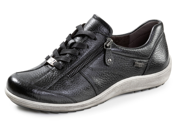 Slipper & Schnürschuhe - ELENA EDEN, atmungsaktive Damen-Sneaker, Weite H, mit herausnehmbarem Fussbett, in Größe 036 bis 042, in Farbe SCHWARZ Ansicht 1
