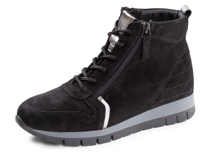 Stiefel & Stiefeletten - ELENA EDEN, gefütterte Damen-Boots, Winterschuhe, Weite G, mit herausnehmbarem Fussbett, in Größe 036 bis 042, in Farbe SCHWARZ Ansicht 1