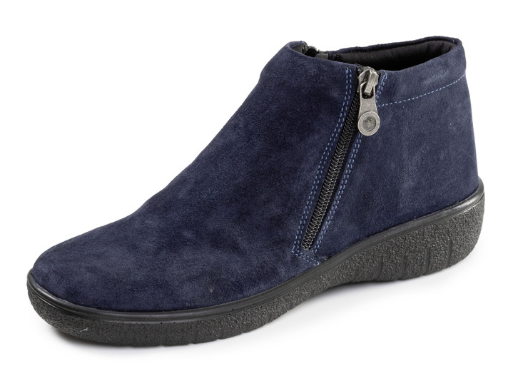 Stiefel & Stiefeletten - ELENA EDEN, bequeme Damen-Boots, Weite G, mit herausnehmbarem Fussbett, in Größe 036 bis 042, in Farbe MARINE Ansicht 1