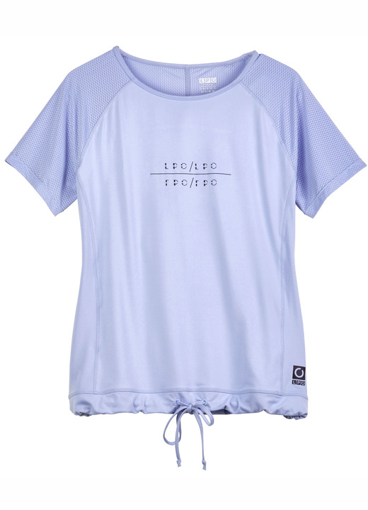Freizeitanzüge - Funktionsshirt von «LPO», in Größe 036 bis 048, in Farbe HELLBLAU Ansicht 1