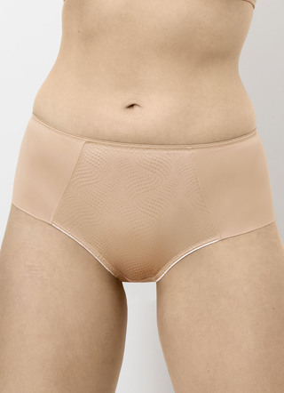 Triumph Slip mit Jacquardeinsatz im Vorderteil
