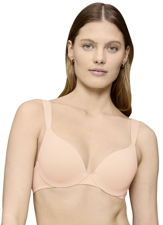 BH mit Formbügel - BH Cup BBody Make-up Illusion  Bügel-BH für ein zauberhaftes Décolleté, in Größe 070 bis 090, in Cup B, in Farbe PUDER Ansicht 1