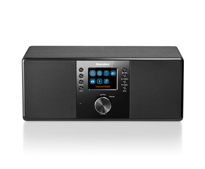 Musikanlagen - «Karcher» DAB 7000i Internetradio mit WLAN, in Farbe SCHWARZ Ansicht 1