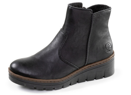 Rieker, gefütterte Damen-Stiefeletten, Winterschuhe, mit Reissverschluss