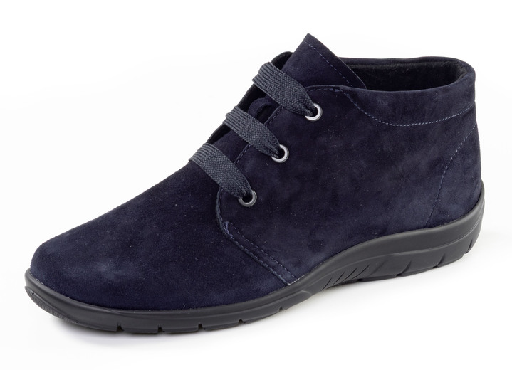 Stiefel & Stiefeletten - ELENA EDEN, bequeme Damen-Boots, Weite H, mit herausnehmbarem Fussbett, in Größe 3 1/2 bis 8, in Farbe MARINE Ansicht 1