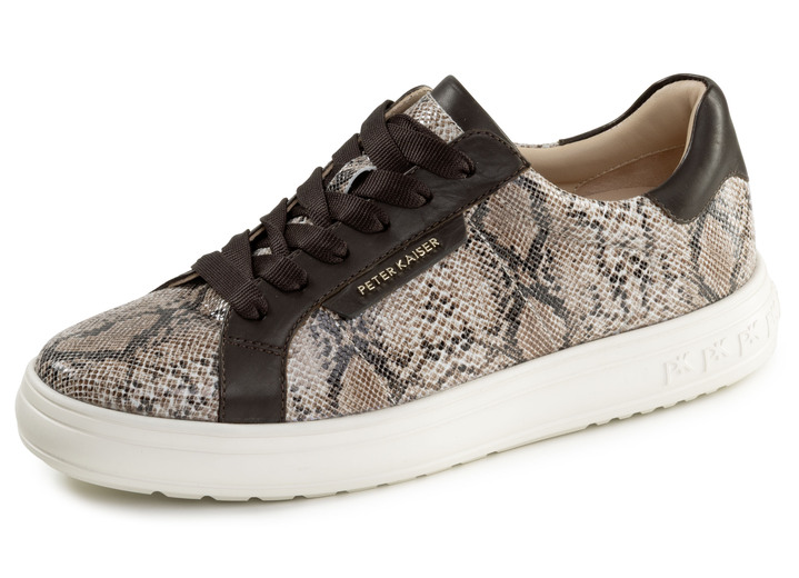 Peter Kaiser - Peter Kaiser, modische Damen-Sneaker, mit herausnehmbarem Fussbett, in Größe 3 1/2 bis 8, in Farbe TAUPE-MOKKA Ansicht 1