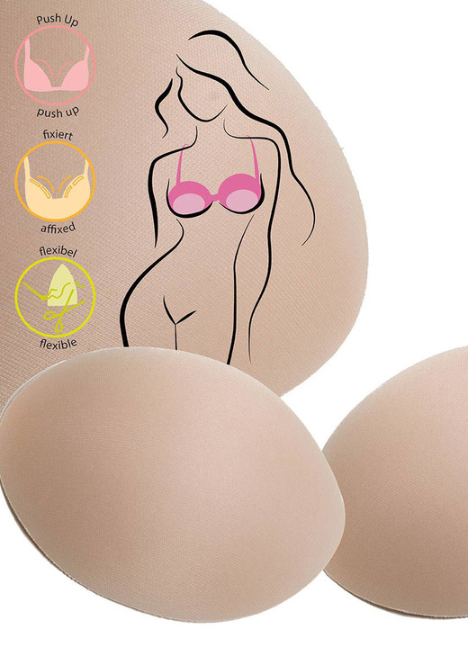 BH mit Formbügel - Miss Perfect Wow 2 Go-Eine-Größe-mehr-BH-Einlagen, in Farbe NUDE (SK) Ansicht 1