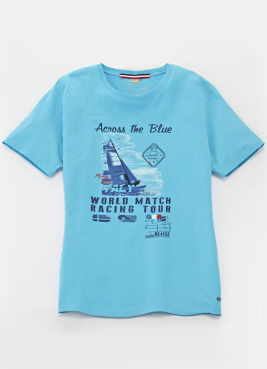 Shirts - Shirt von «Milano Italy» in 4 Farben, in Größe 3XL (64/66) bis XXL (60/62), in Farbe TÜRKIS Ansicht 1