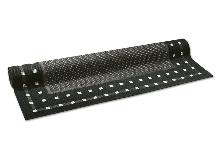 Läufer & Stufenmatten - Läufer nach Wunschmass, in Größe 102 (Läufer, 67 cm breit) bis 106 (Läufer, 100 cm breit), in Farbe ANTHRAZIT Ansicht 1