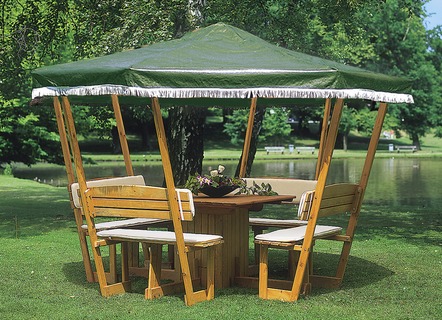Pavillon Wind Und Wetterfest Fur Den Garten Online Kaufen