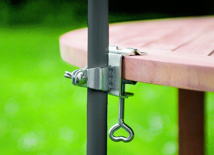 Gartengeräte und Zubehör - Tischklammer, in Farbe SILBER