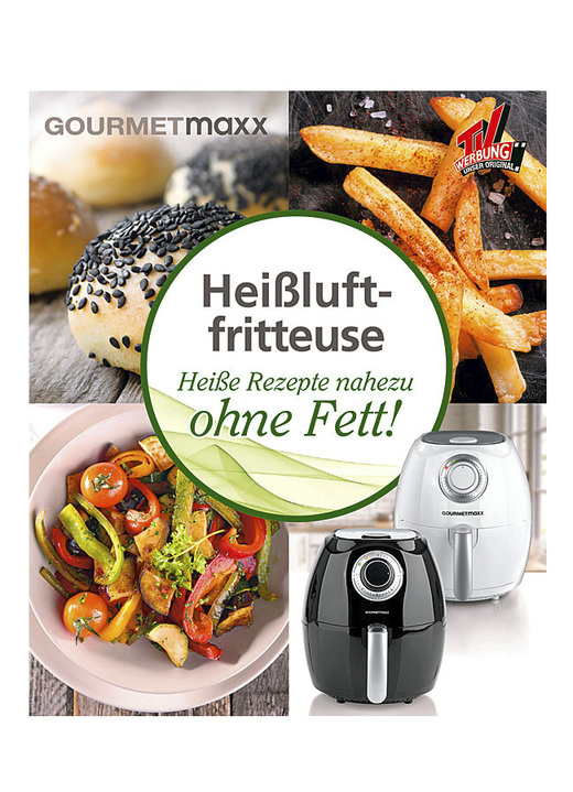Zubehör - Kochbuch für Heissluft-Fritteuse, in Farbe BUNT