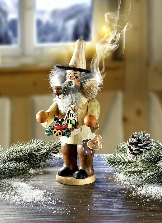 - Räuchermännchen «Lebkuchenverkäufer», in Farbe BRAUN