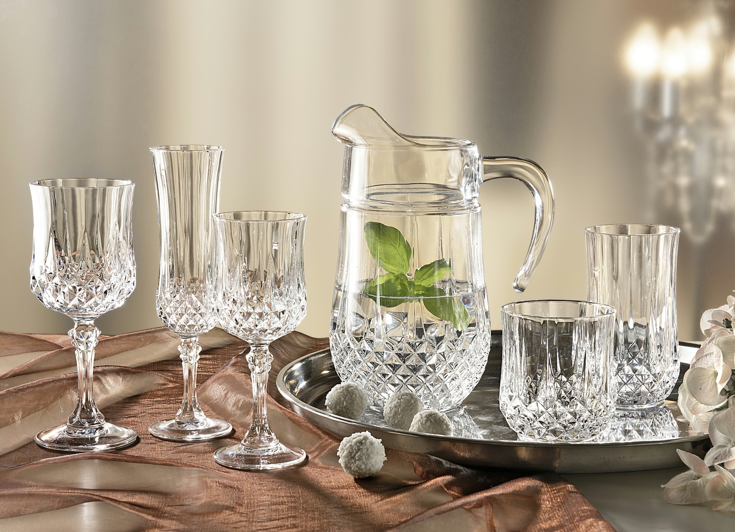 LongchampGlasserie aus hochwertigem EclatGlas Geschirr