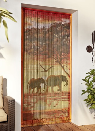 Bambus-Vorhang "Elefanten"