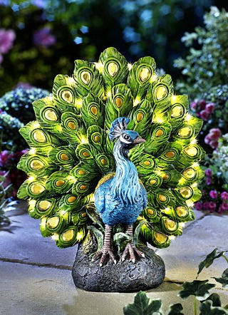 Solarfiguren für den Garten stimmungsvolle Lampendeko bei BADER
