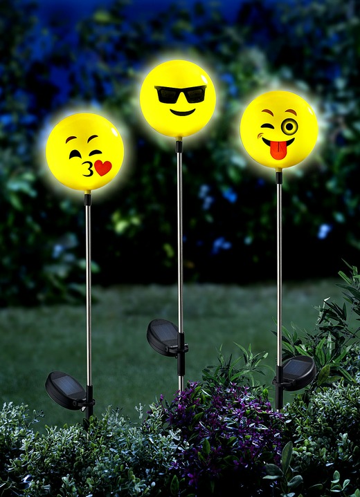 - Solar-Stecker Happy Face