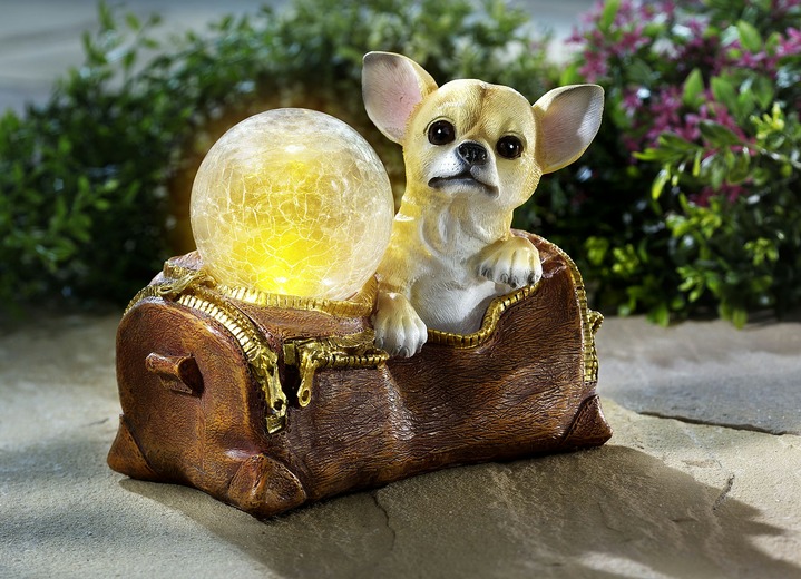 Gartenbeleuchtung - Solarleuchte «Chihuahua», in Farbe BEIGE