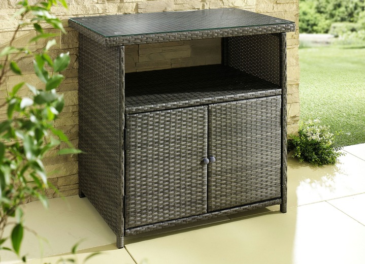 Praktisches Sideboard für Garten oder Terrasse