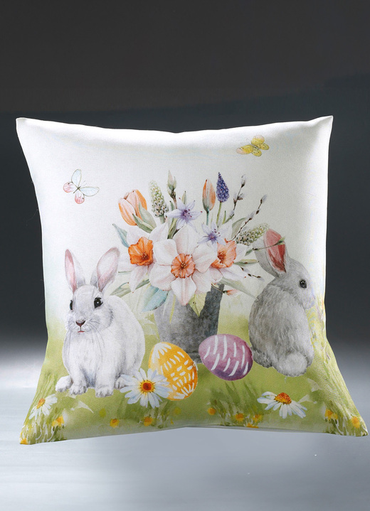 Tisch- & Fensterdekorationen - Stimmungsvolle Wohn-Accessoires, in Größe 101 (Läufer, 40x 90 cm) bis 404 (Kissenbezug, 40x 40 cm), in Farbe GRÜN-BUNT Ansicht 1