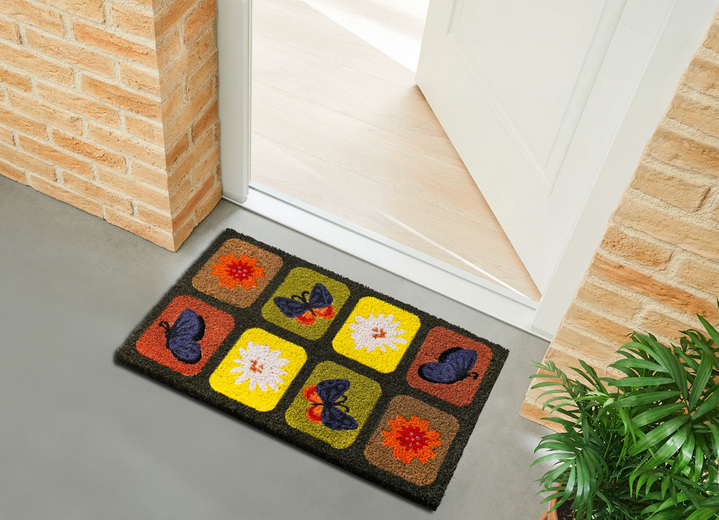 Fussmatten - Fussmatte im Patchwork-Design, in Farbe BUNT Ansicht 1